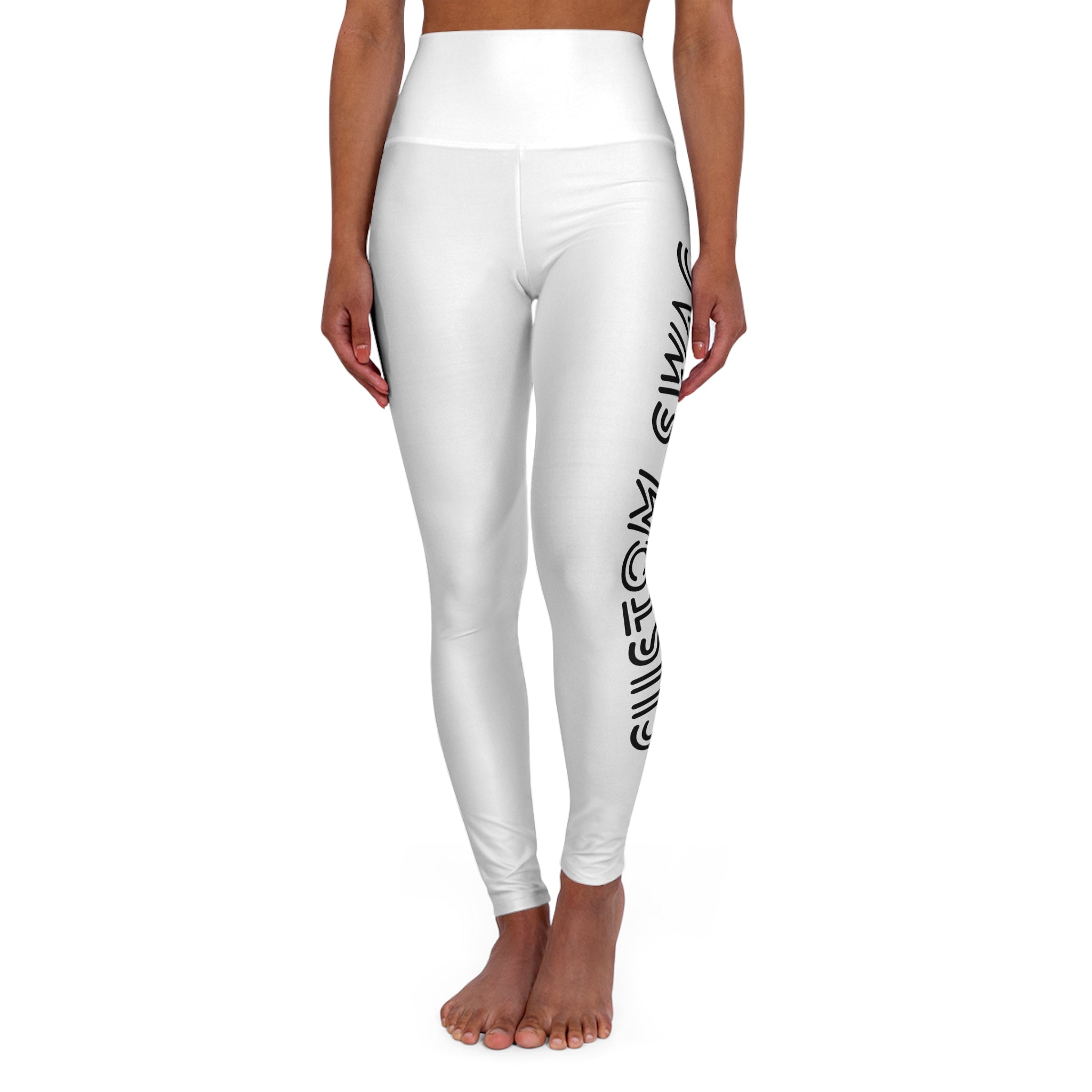 High Waisted Yoga Leggings (AOP)