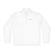 Classic White Quarter-Zip Pullover