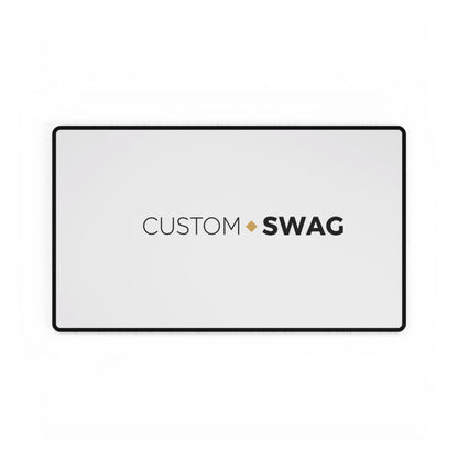 Custom Swag Desk Mat — "Wear Your Identity" Extended Mouse Pad