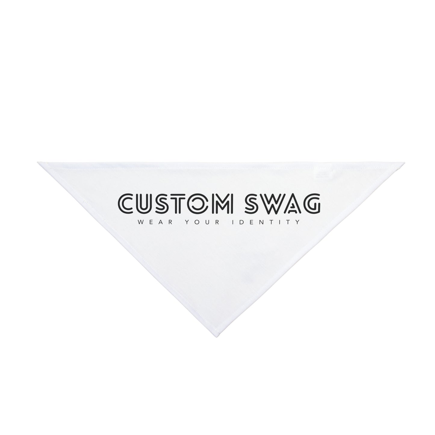 Personalized Pet Bandana – Custom Logo, Image & Text | Custom Swag™