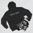 Three-Panel Fleece Hoodie — Cozy Layered Pullover