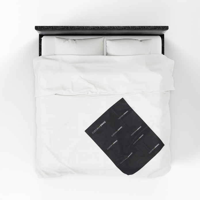 Velveteen Plush Blanket — Soft Luxe Throw for Cozy Home, Bed & Travel