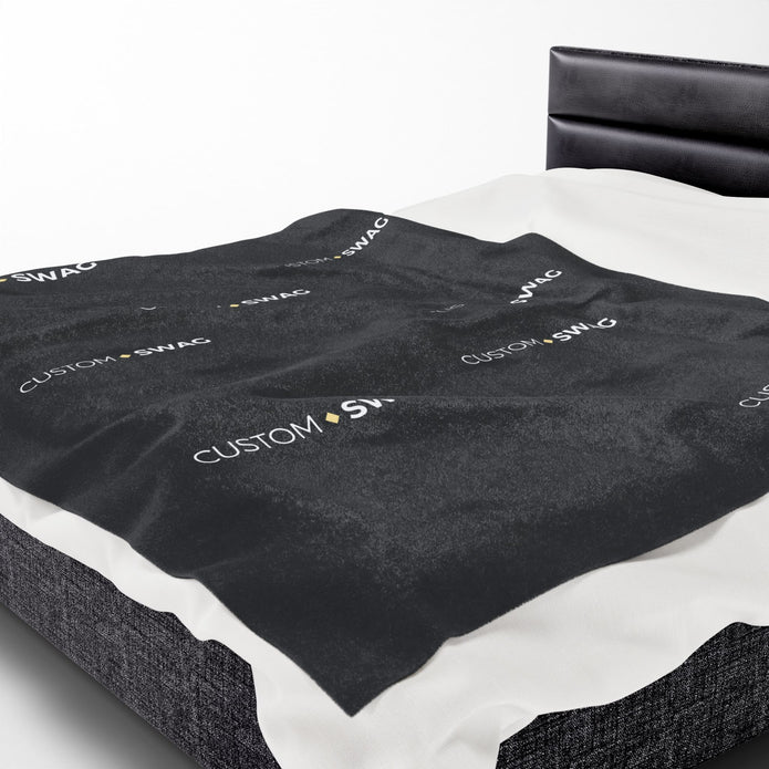 Velveteen Plush Blanket — Soft Luxe Throw for Cozy Home, Bed & Travel