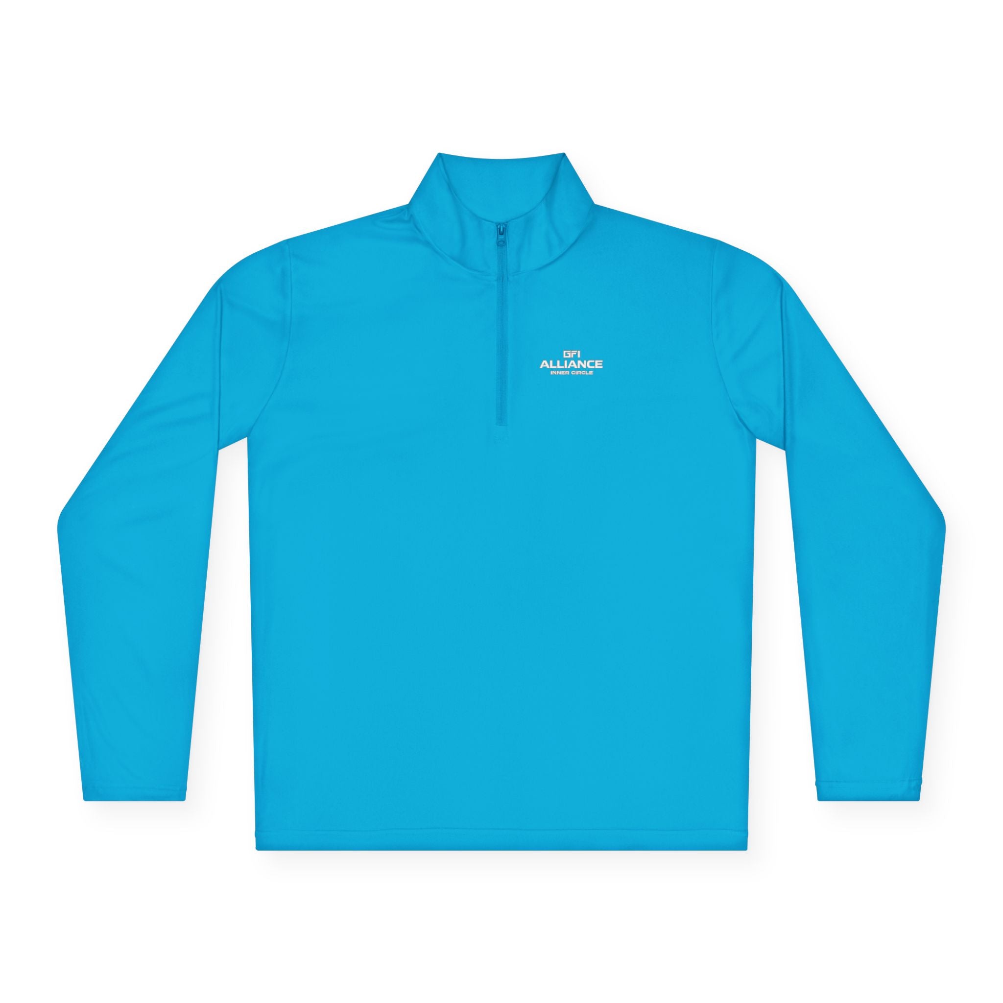 Classic White Quarter-Zip Pullover