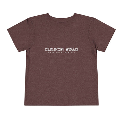 Toddler Tee — "Custom Swag" Minimalist Kids Shirt