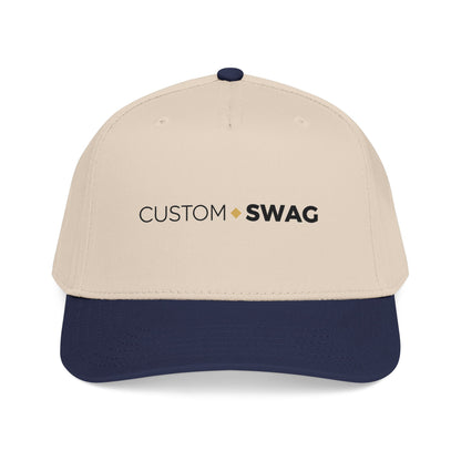 Custom Swag Mid-Profile Baseball Cap — "Wear Your Identity" Embroidered Hat