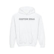 Youth Hoodie – Custom Swag Minimal Logo Pullover