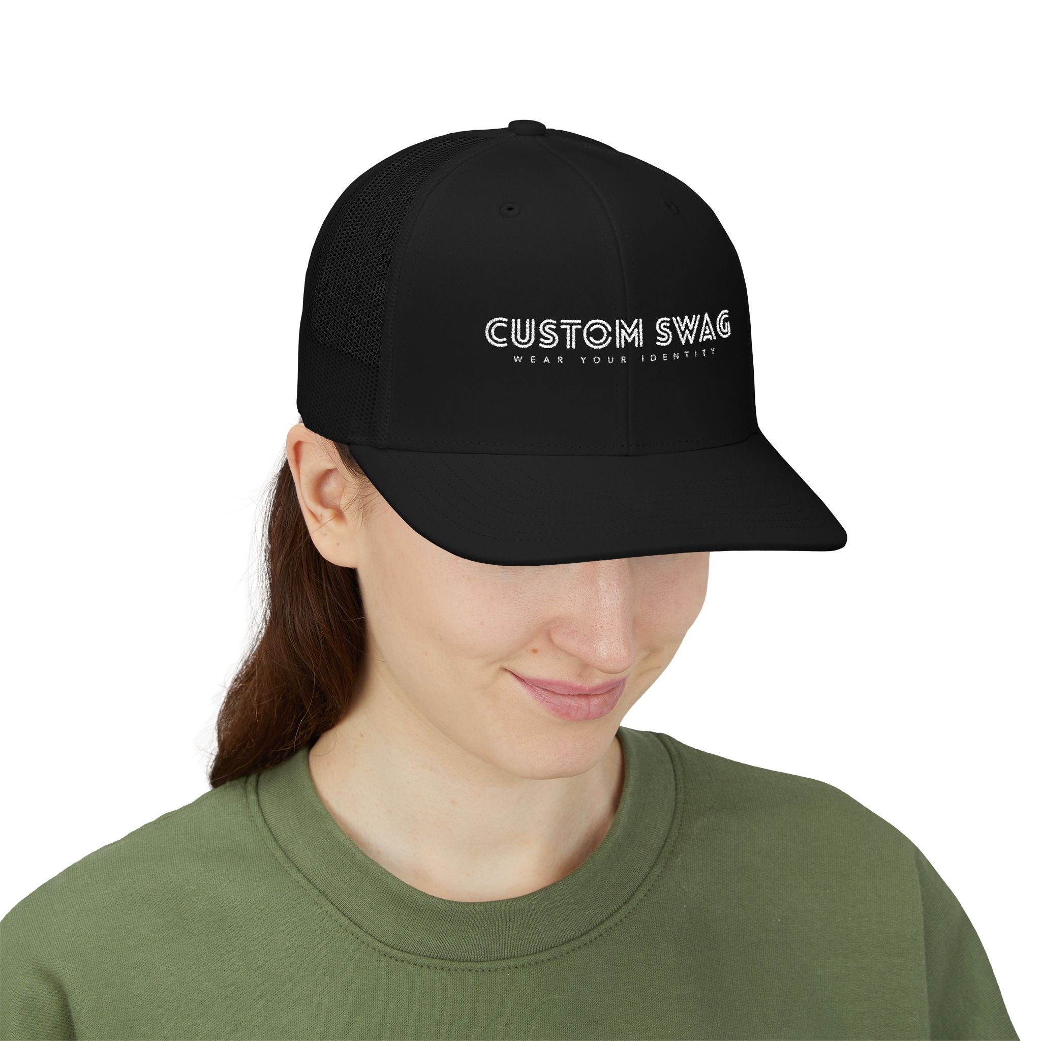 Embroidered Trucker Cap — 