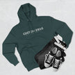 Three-Panel Fleece Hoodie — Cozy Layered Pullover