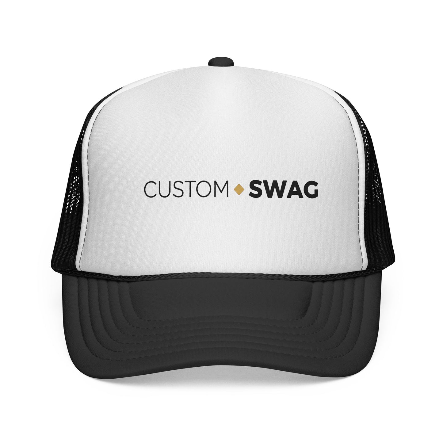 Trucker Cap – "Custom Swag" Mesh Baseball Hat (Wear Your Identity)