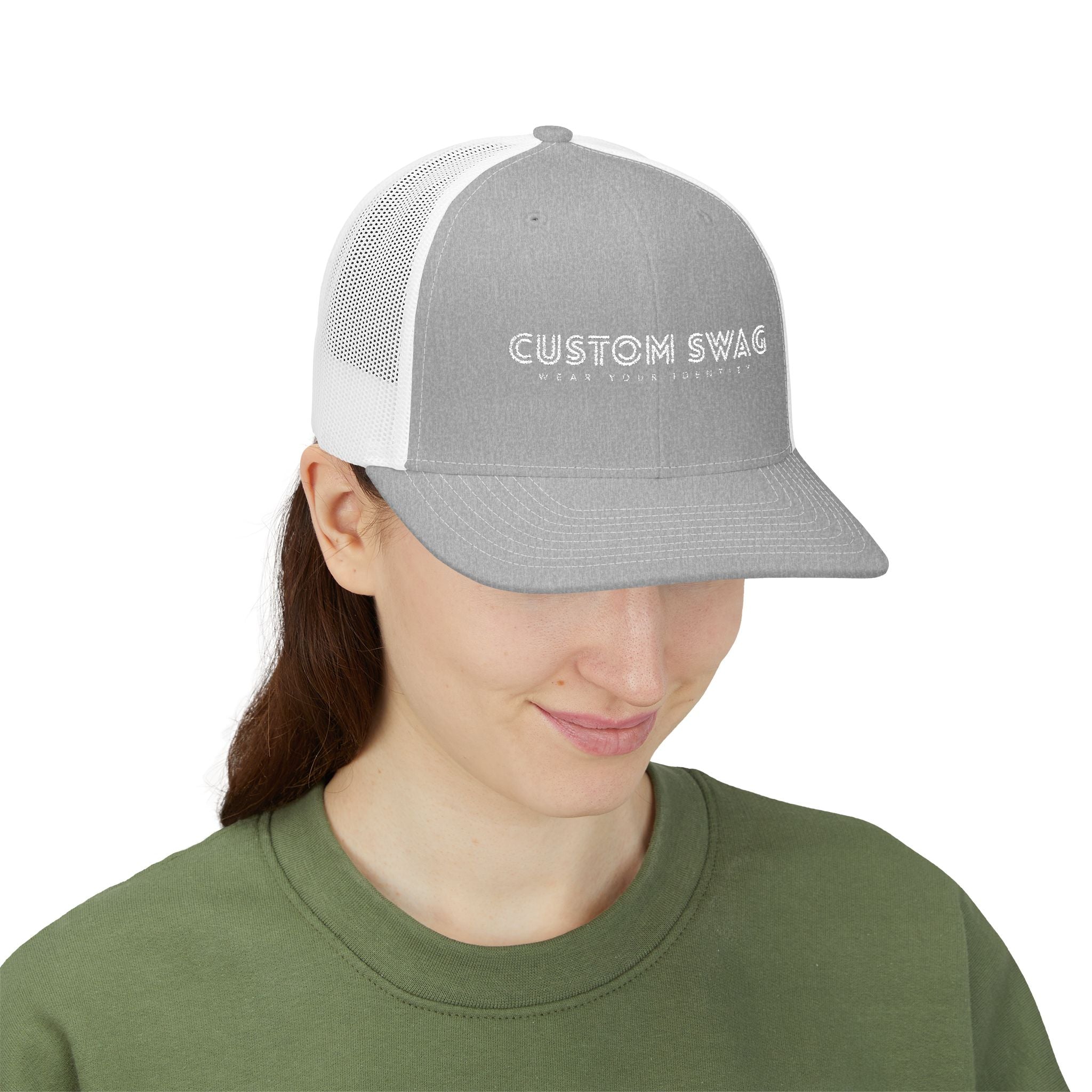 Embroidered Trucker Cap — 