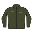 Quilted Full-Zip Jacket — Embroidered Chest Logo, Lightweight Outdoor Layer