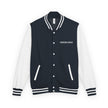 Retro Gamer Letterman Jacket - 'CUSTOM SWAG' Chest Logo Varsity Jacket