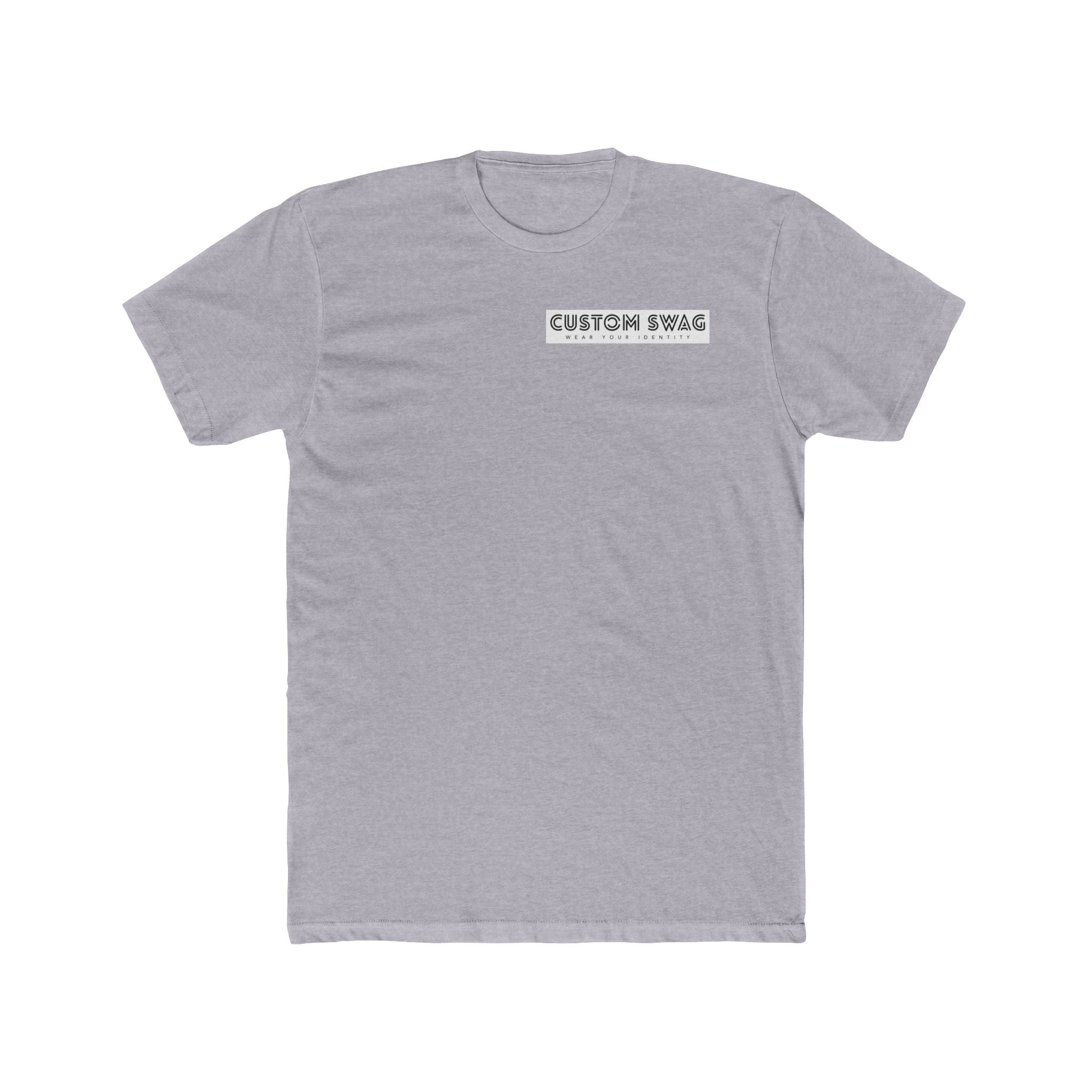 Next Level 3600 — Minimal Chest Logo Cotton T‑Shirt