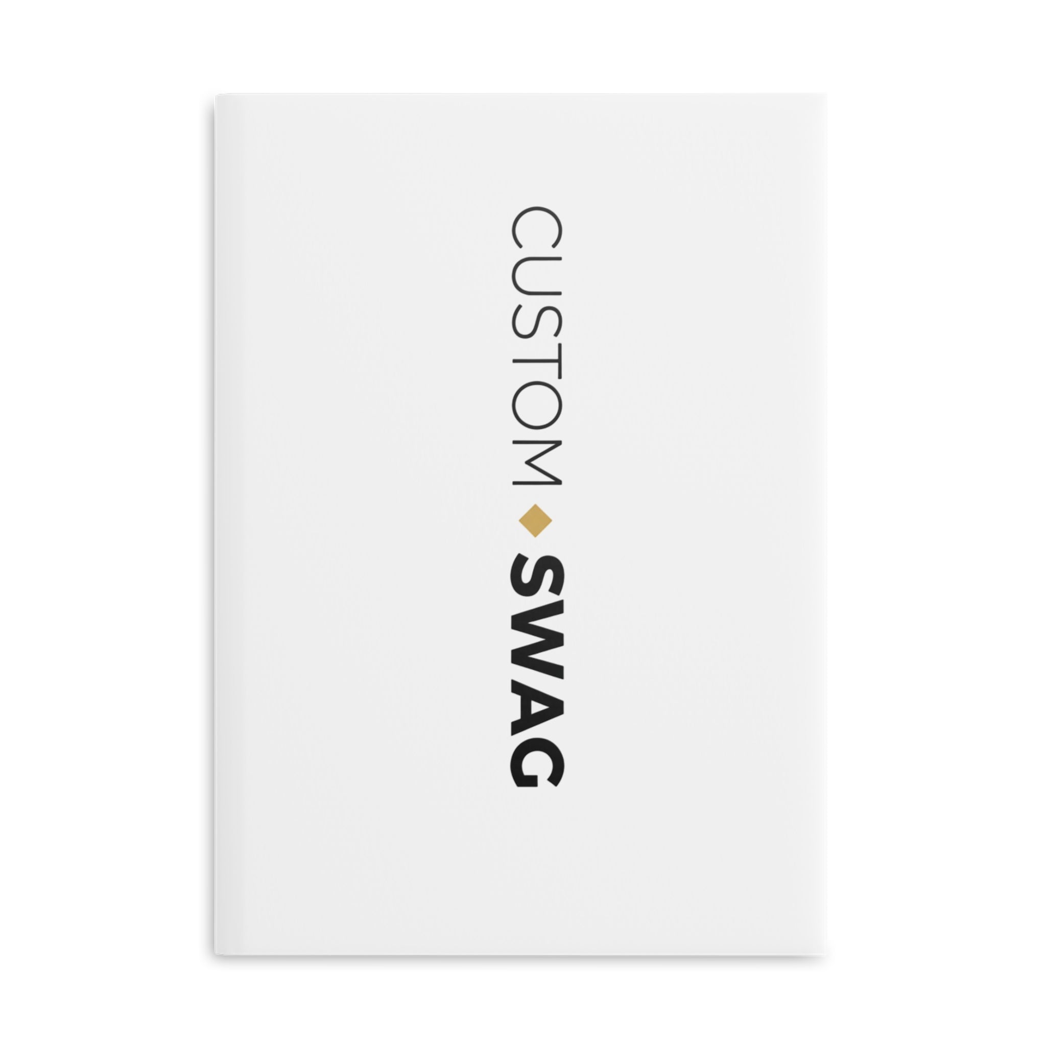 Custom Swag Hardcover Notebook — 