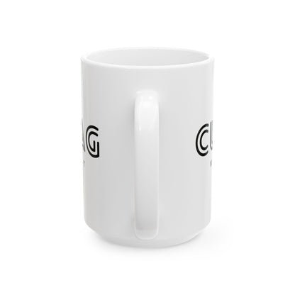 Custom Logo Ceramic Mug (11oz, 15oz) – Personalized Branding Coffee Cup