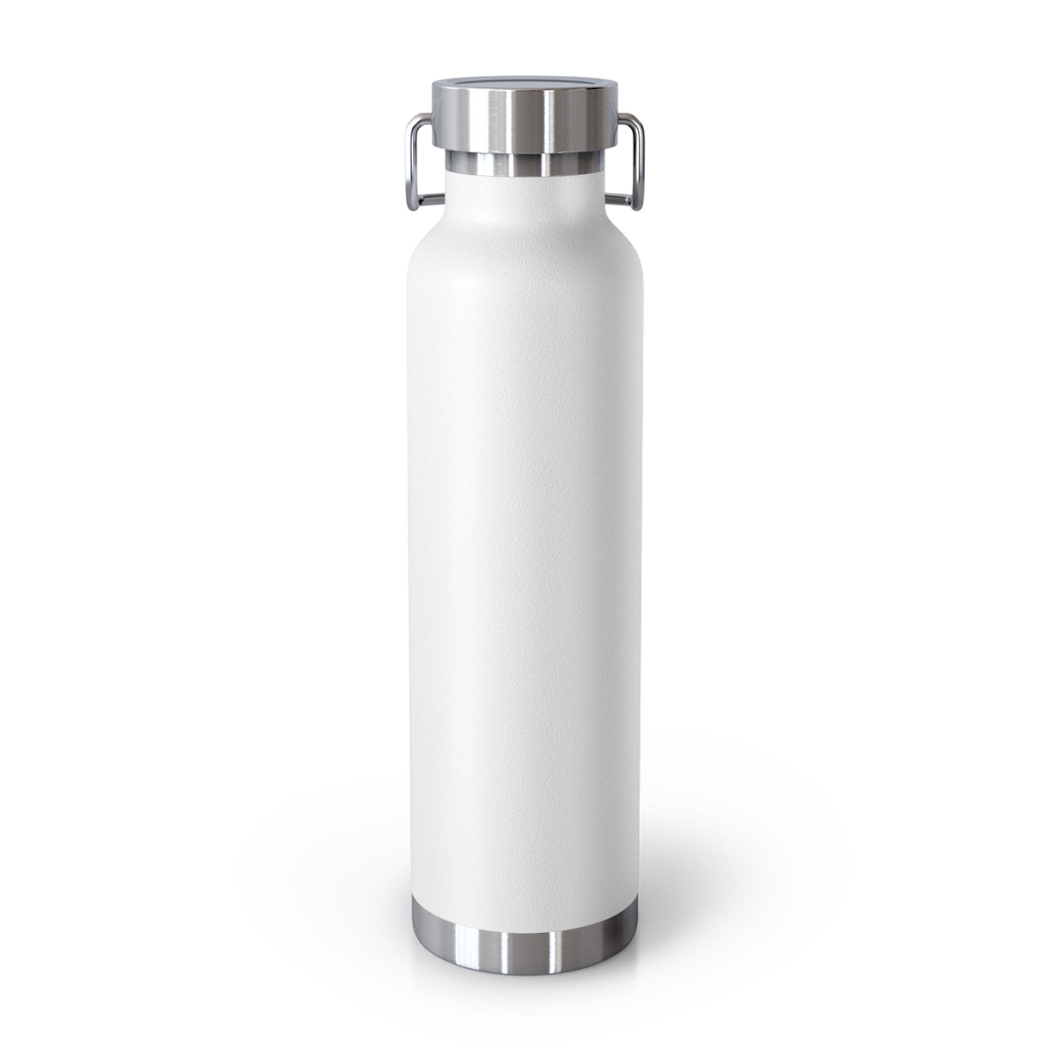 22oz Copper Vacuum Insulated Bottle — Custom Stainless Travel Water Bottle