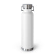22oz Copper Vacuum Insulated Bottle — Custom Stainless Travel Water Bottle