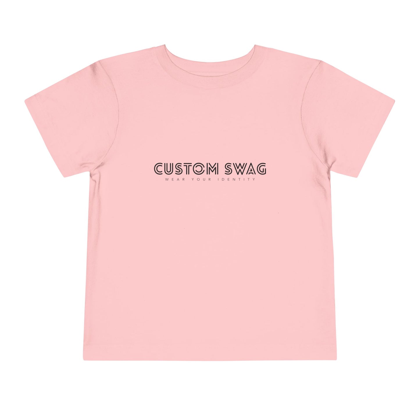 Toddler Tee — "Custom Swag" Minimalist Kids Shirt