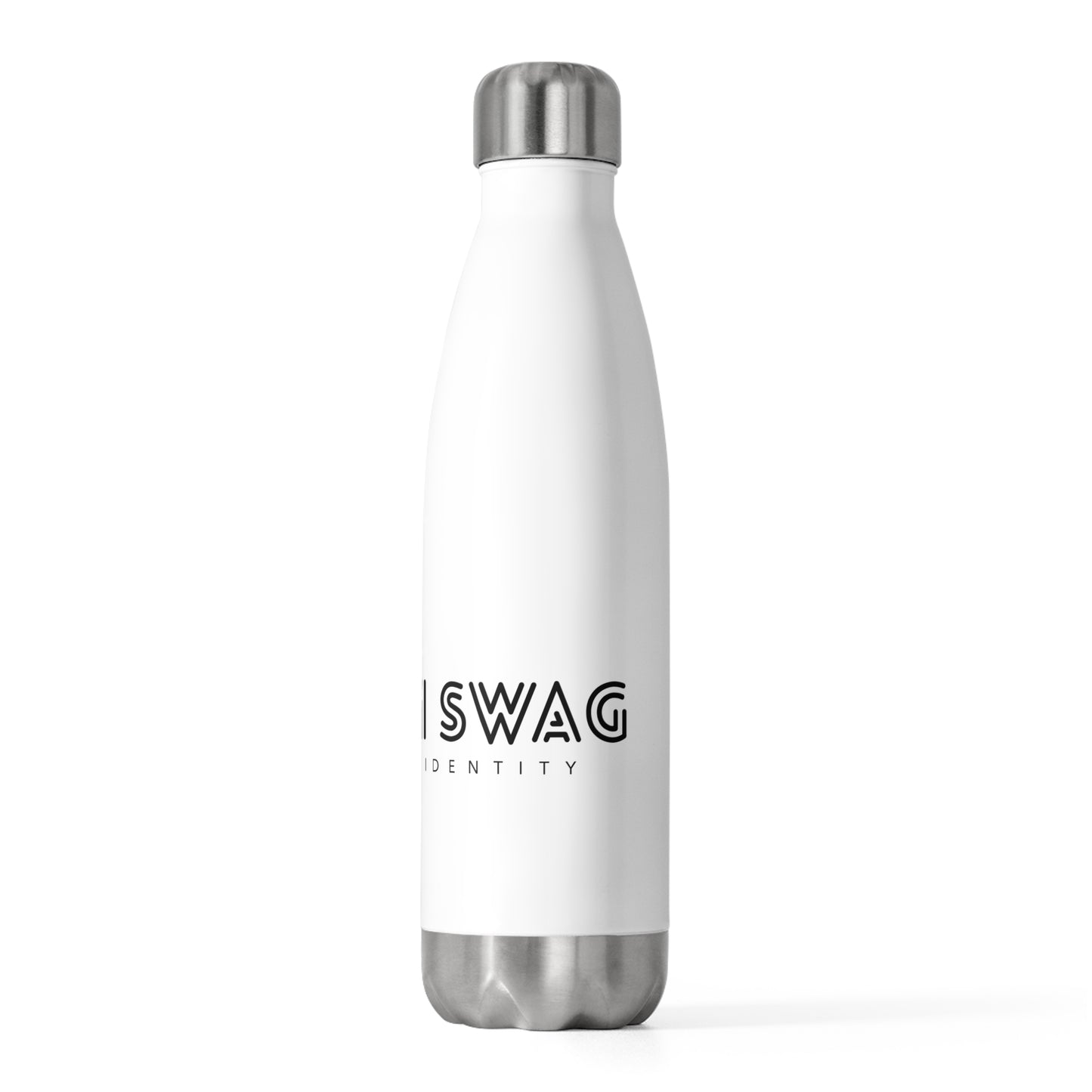 Insulated Bottle — Minimal Custom Swag Logo 20oz Stainless Water Bottle