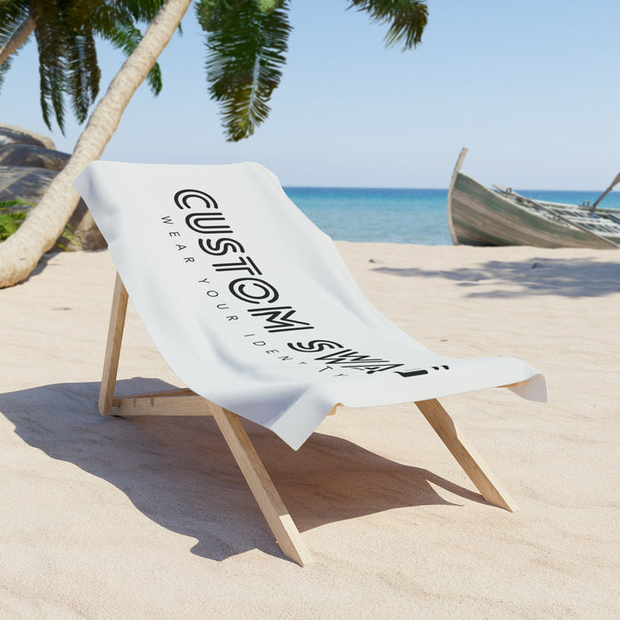 Beach Towel — Custom Swag 