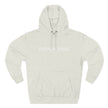Three-Panel Fleece Hoodie — Cozy Layered Pullover