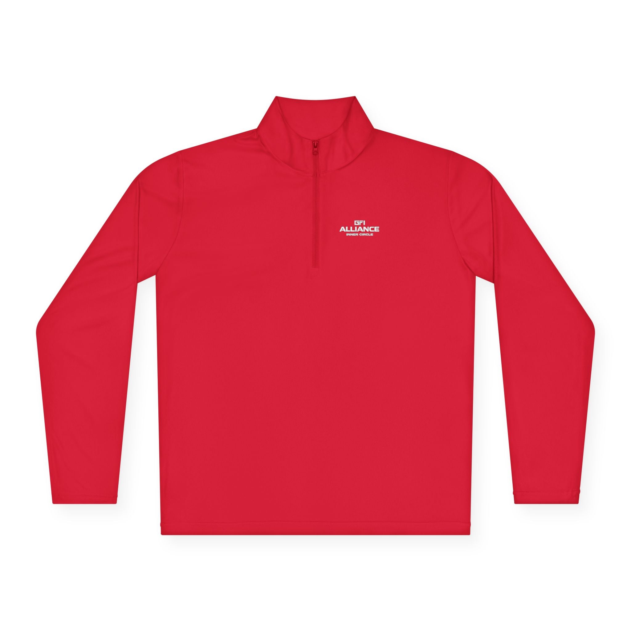 Classic White Quarter-Zip Pullover