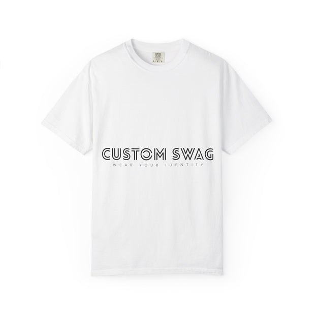 Custom Swag T-Shirt — Minimal Logo Graphic Tee