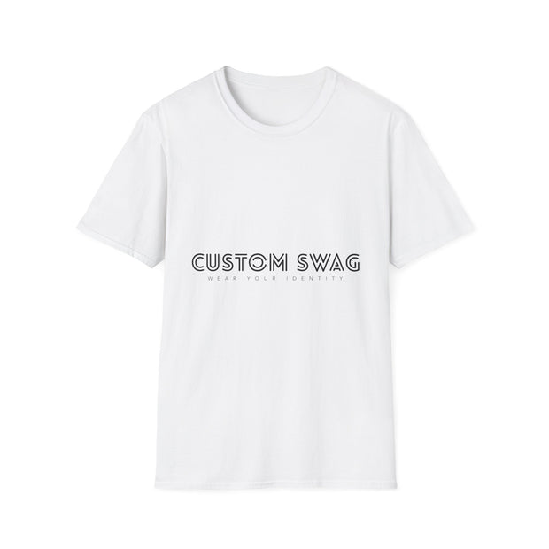 Custom Swag Tee — Minimalist Center-Print Graphic T-Shirt