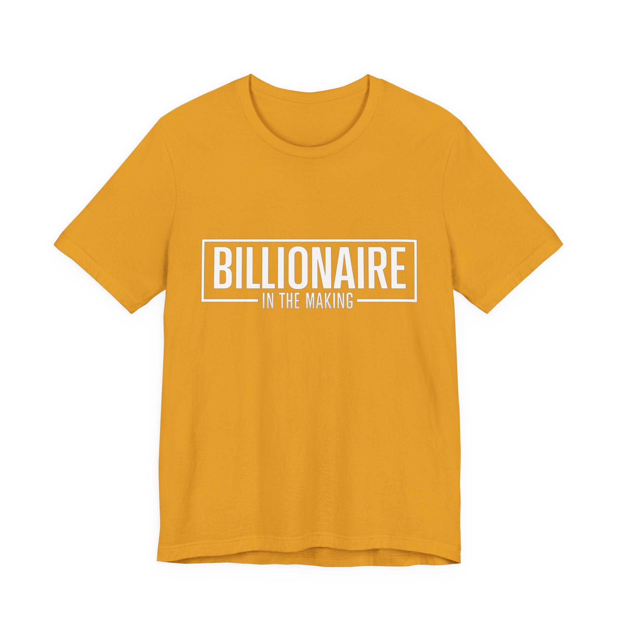 Bella+Canvas 3001 Billionaire in the Making Tee - T‑Shirt