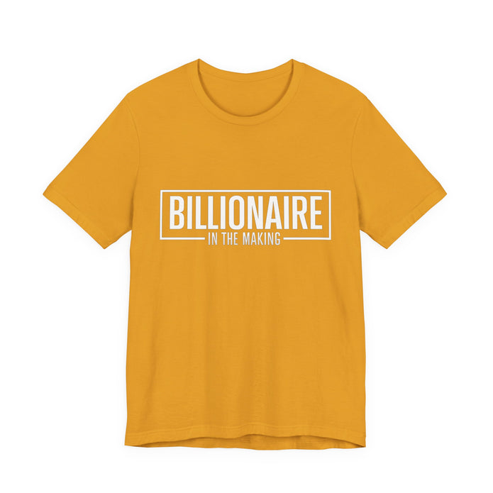 Bella+Canvas 3001 Billionaire in the Making Tee - T‑Shirt