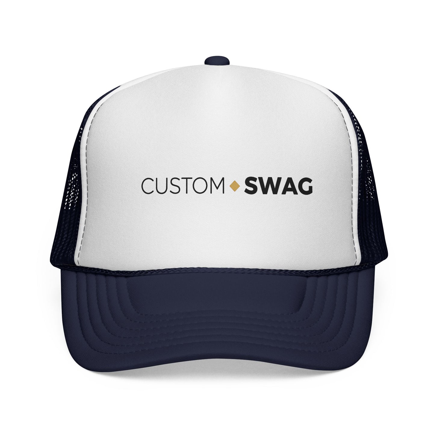 Trucker Cap – "Custom Swag" Mesh Baseball Hat (Wear Your Identity)