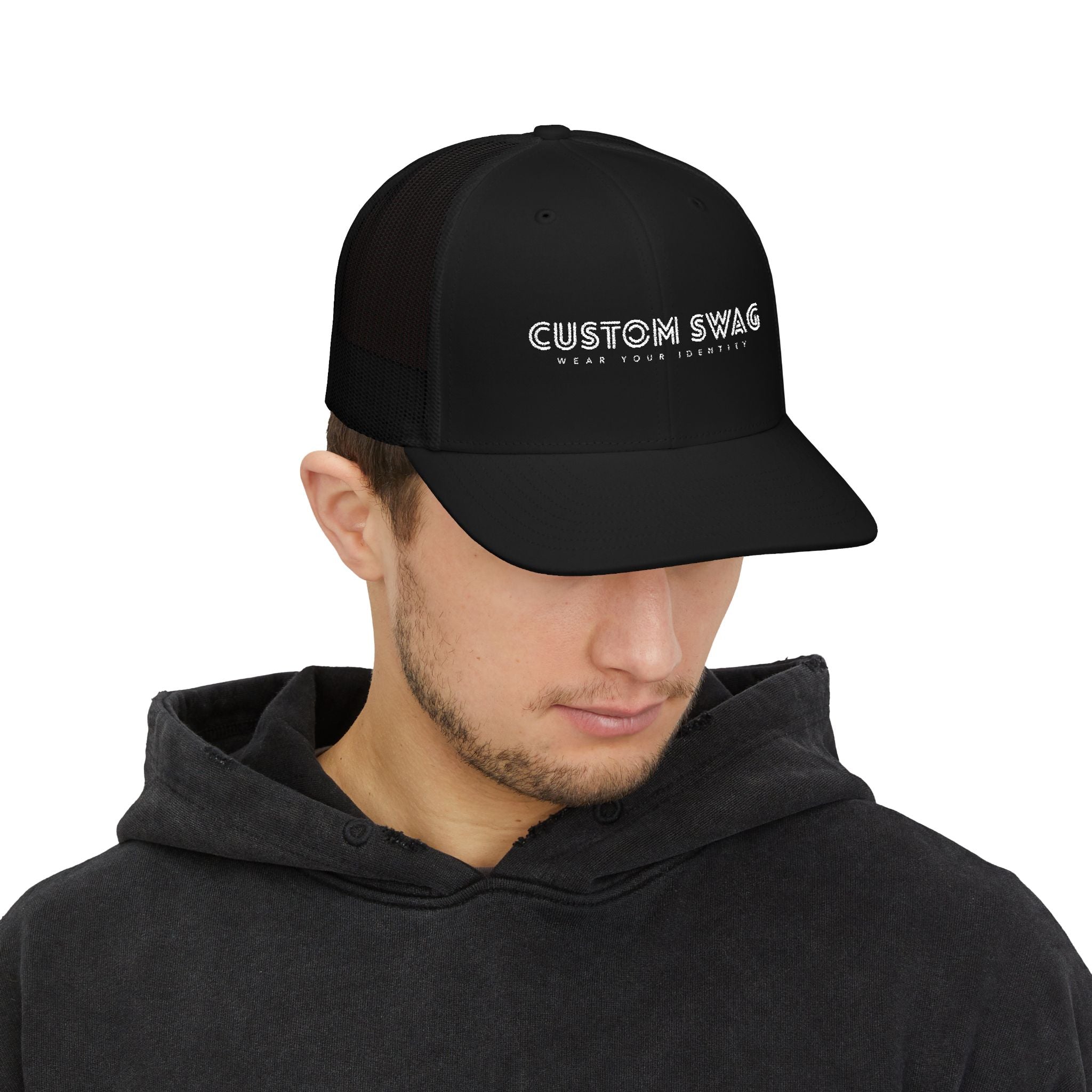 Embroidered Trucker Cap — 