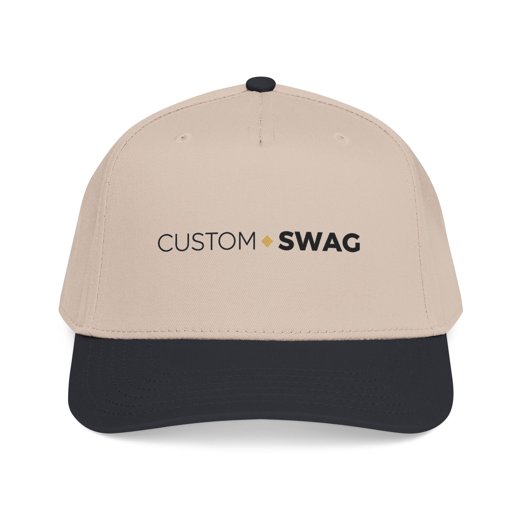 Custom Swag Mid-Profile Baseball Cap — 
