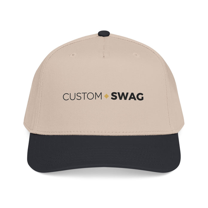 Custom Swag Mid-Profile Baseball Cap — 