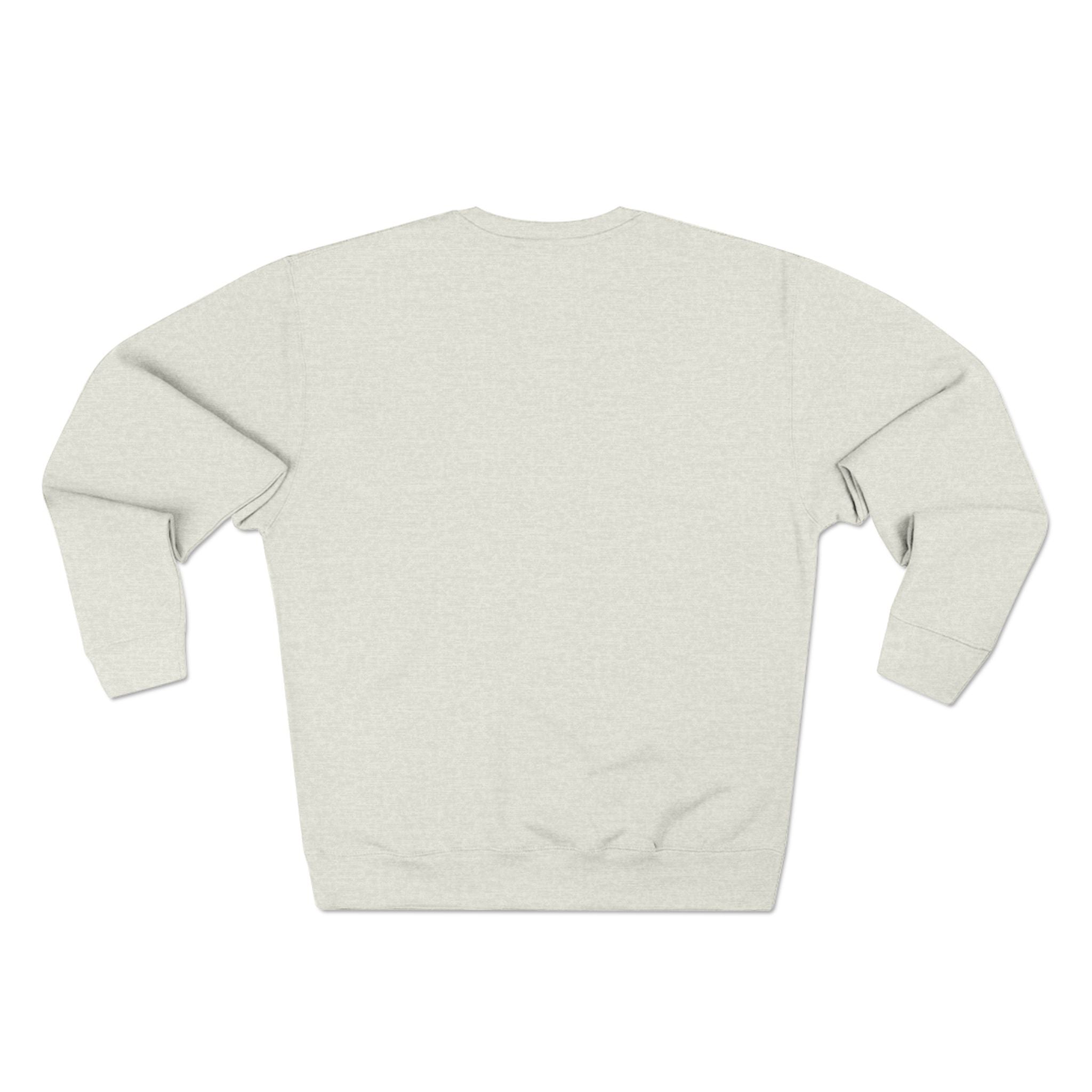 Custom Swag Crewneck Sweatshirt — Minimal Text Graphic Pullover