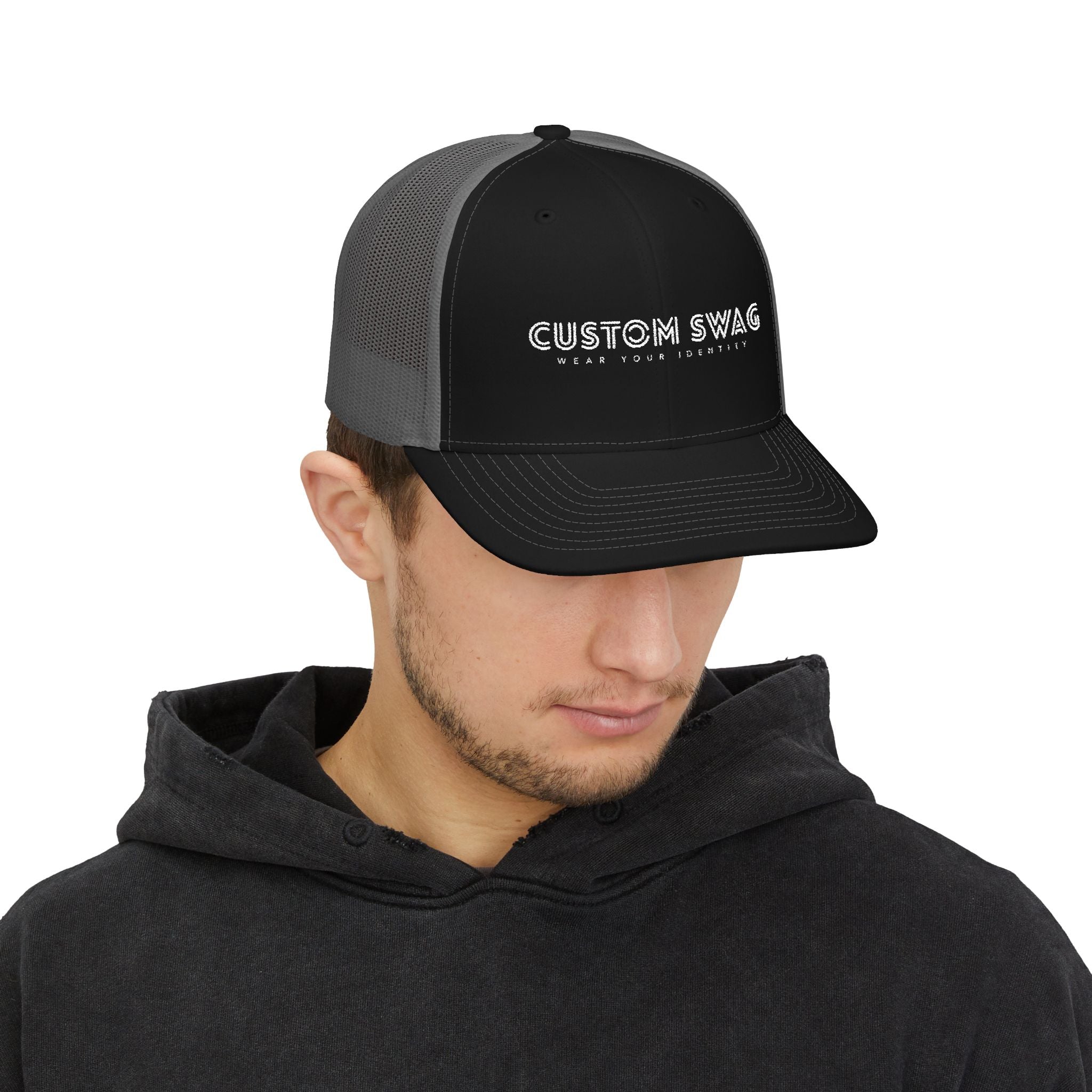 Embroidered Trucker Cap — 