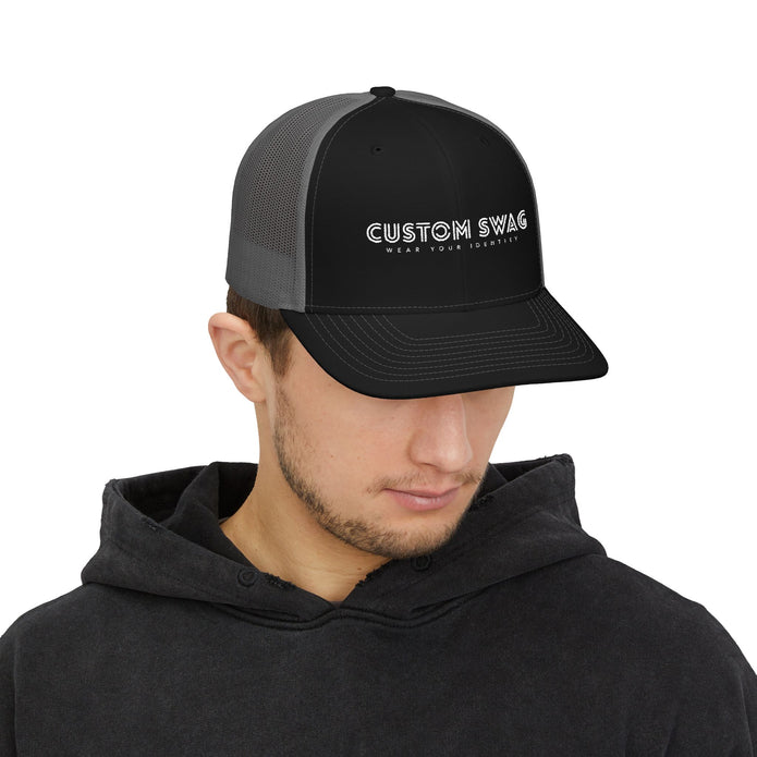 Embroidered Trucker Cap — 