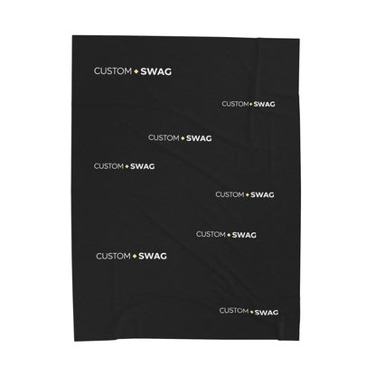 Velveteen Plush Blanket — Soft Luxe Throw for Cozy Home, Bed & Travel
