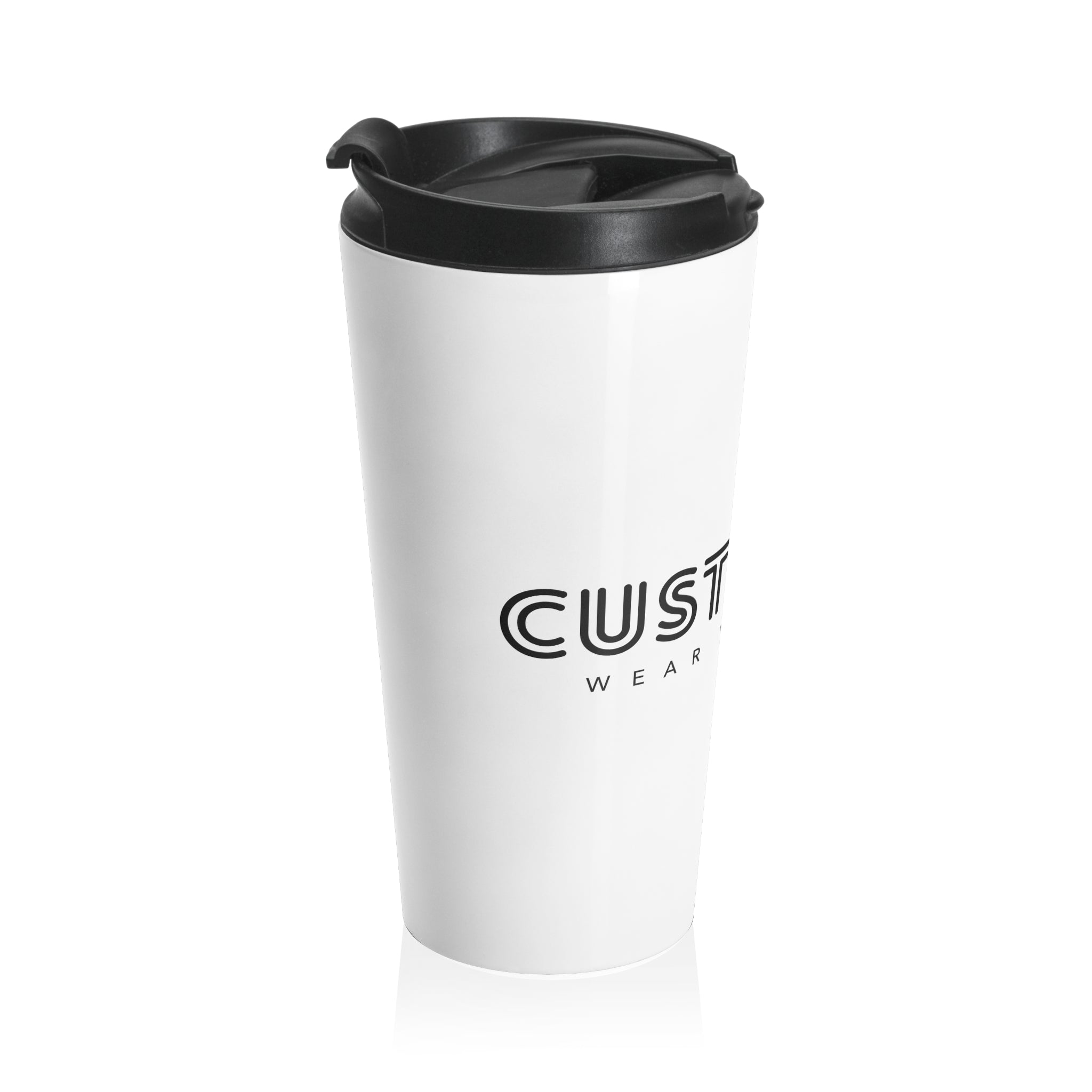 Stainless Steel Travel Mug – Custom Swag Logo Insulated Tumbler