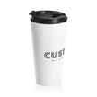 Stainless Steel Travel Mug – Custom Swag Logo Insulated Tumbler