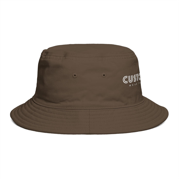 Custom Swag Brown Bucket Hat — 