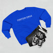 Custom Swag Crewneck Sweatshirt — Minimal Text Graphic Pullover