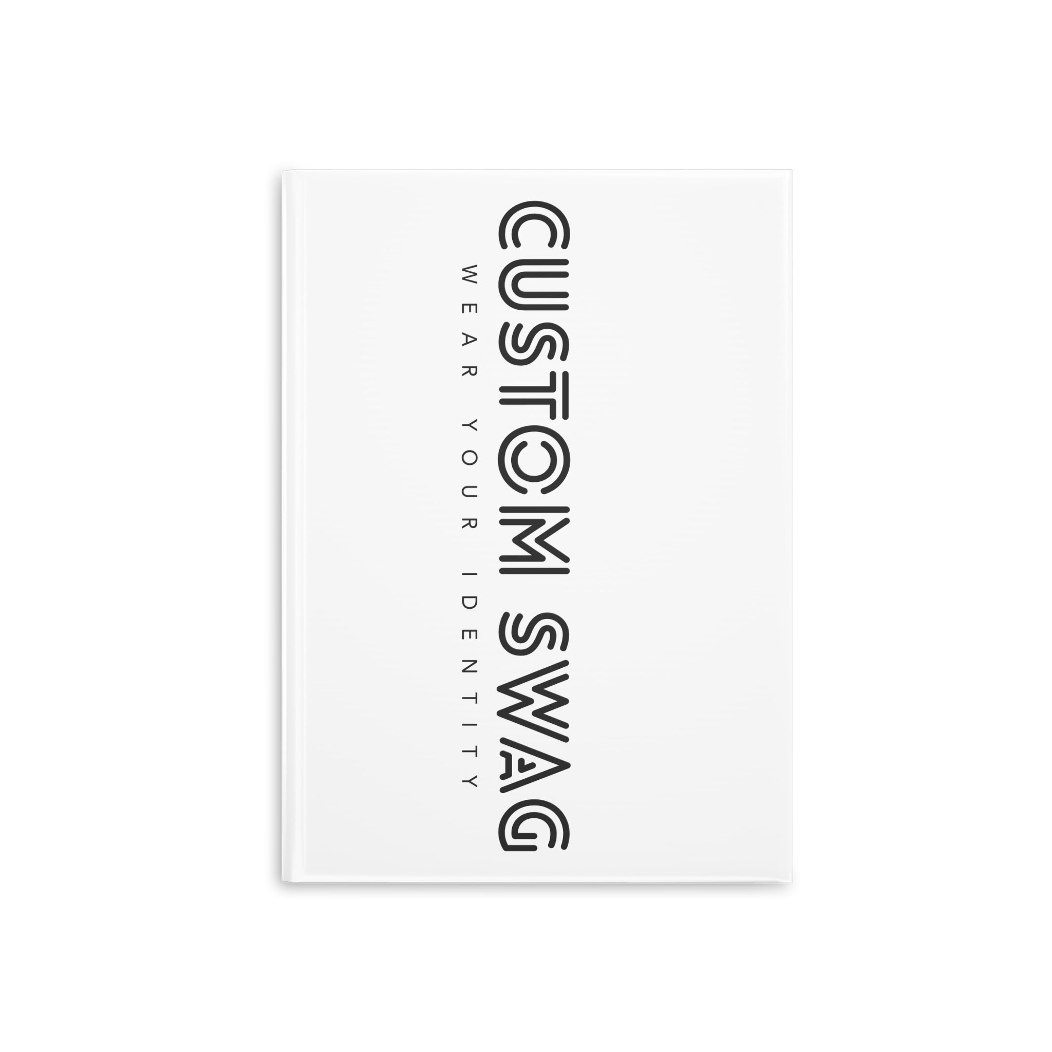 Custom Swag Hardcover Notebook — 