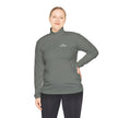 Classic White Quarter-Zip Pullover