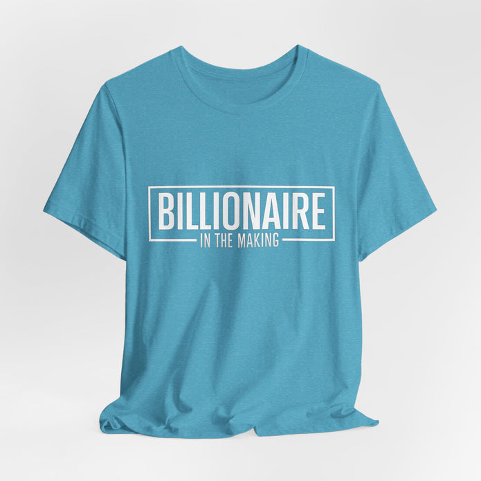 Bella+Canvas 3001 Billionaire in the Making Tee - T‑Shirt