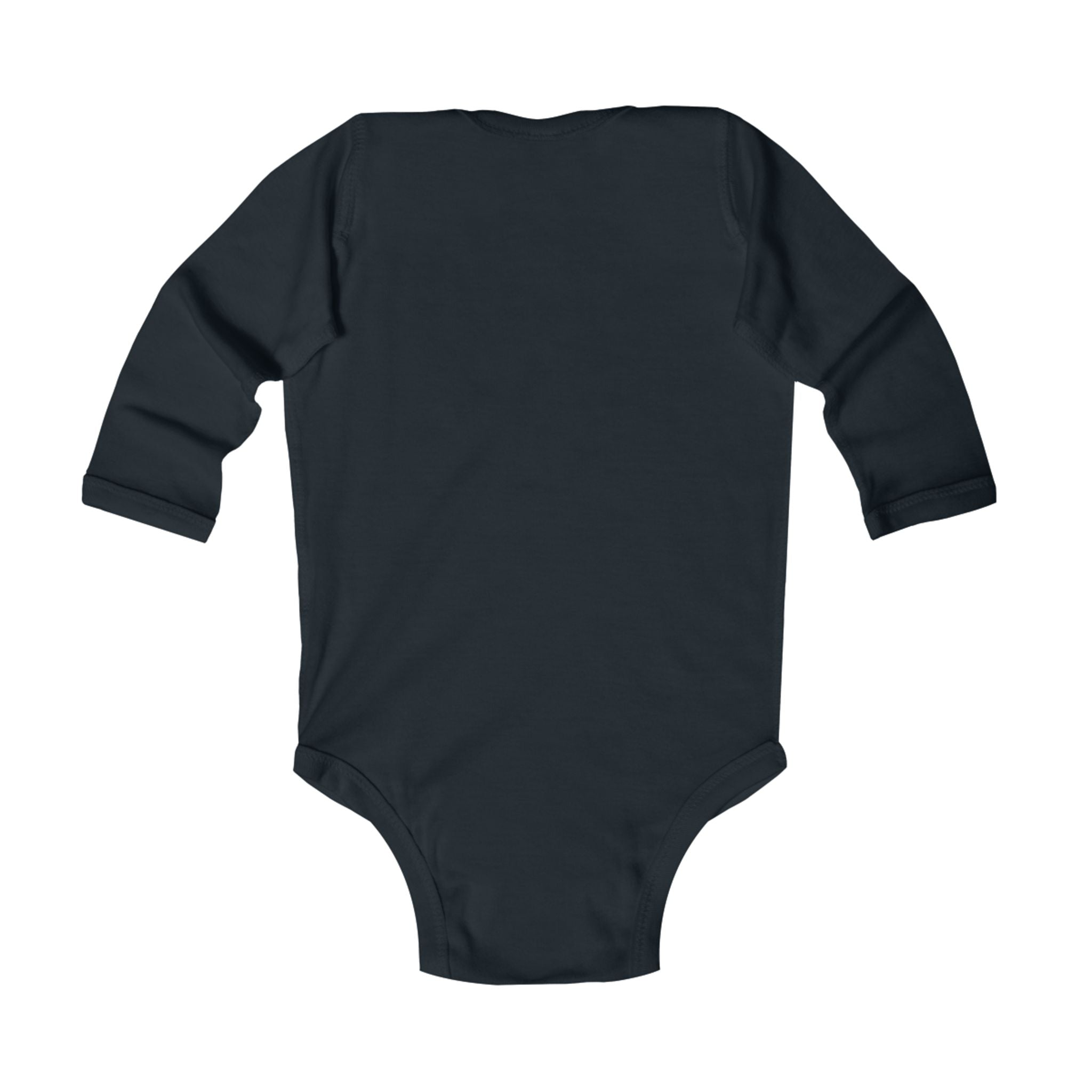 Infant Bodysuit — 'Custom Swag' Minimal Logo Long-Sleeve Baby Onesie
