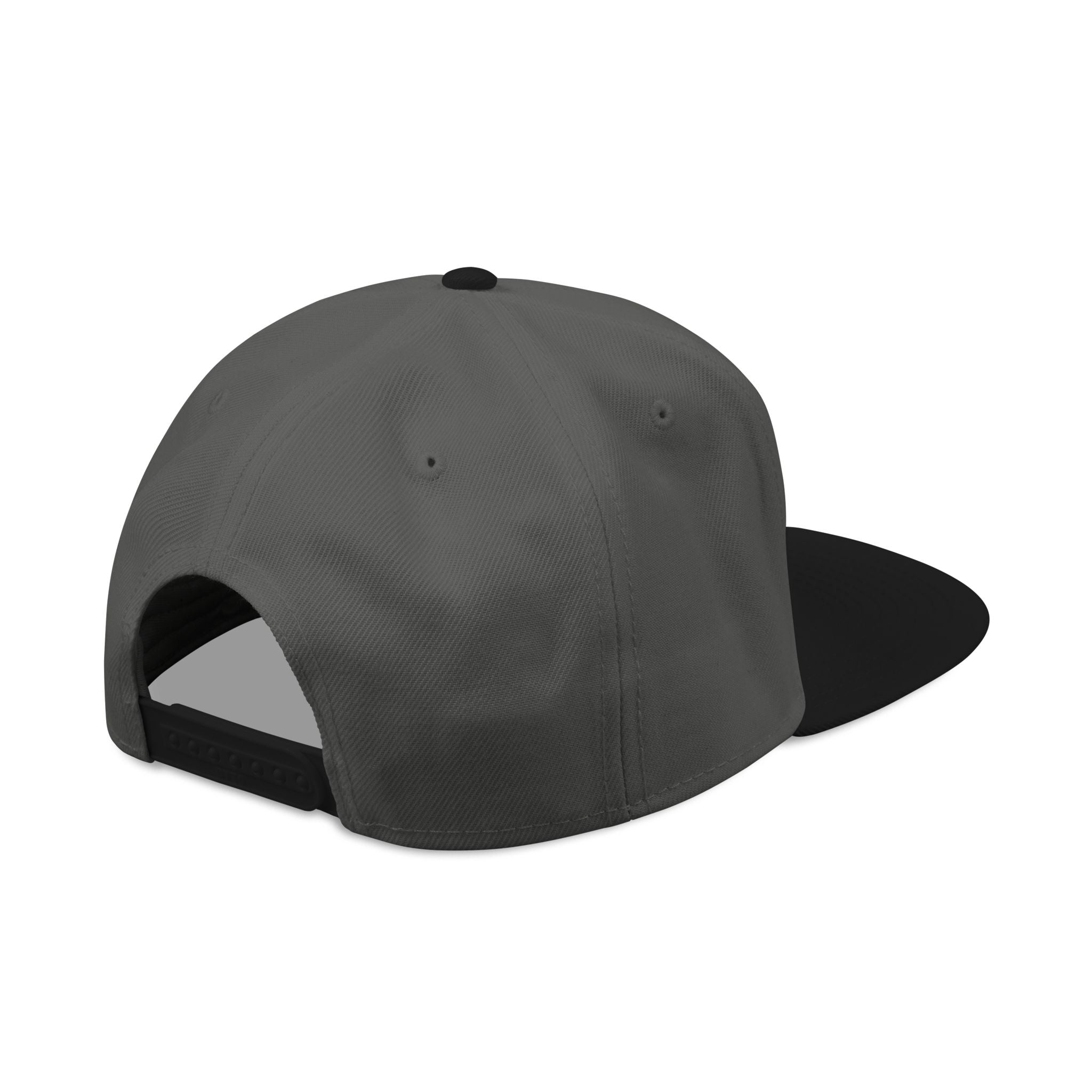 Embroidered 'Fresh Swag' Snapback Hat — Two-Tone Flat Brim Cap