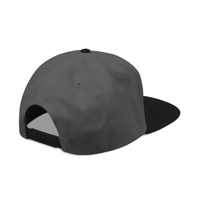 Embroidered 'Fresh Swag' Snapback Hat — Two-Tone Flat Brim Cap