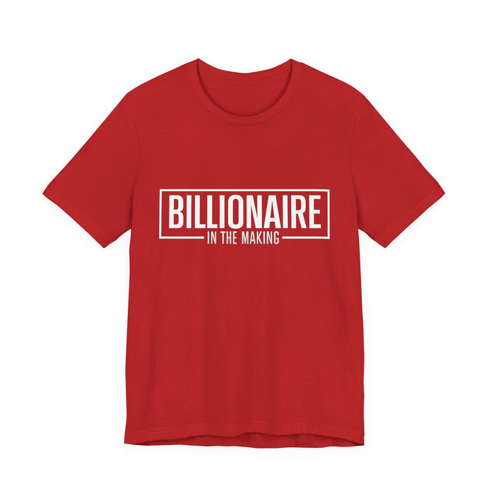 Bella+Canvas 3001 Billionaire in the Making Tee - T‑Shirt